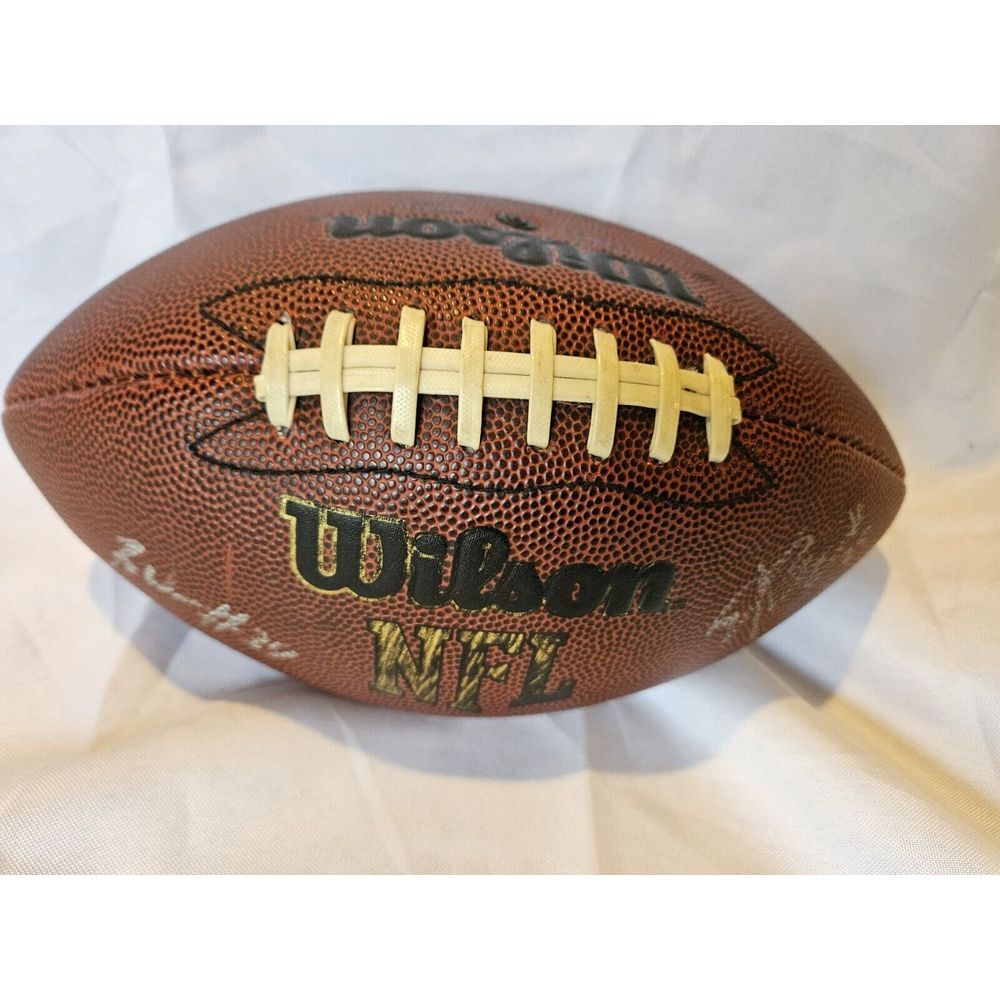 Wilson WTF1676 NFL Youth Football Junior Composite Leather Signed By Unknown
